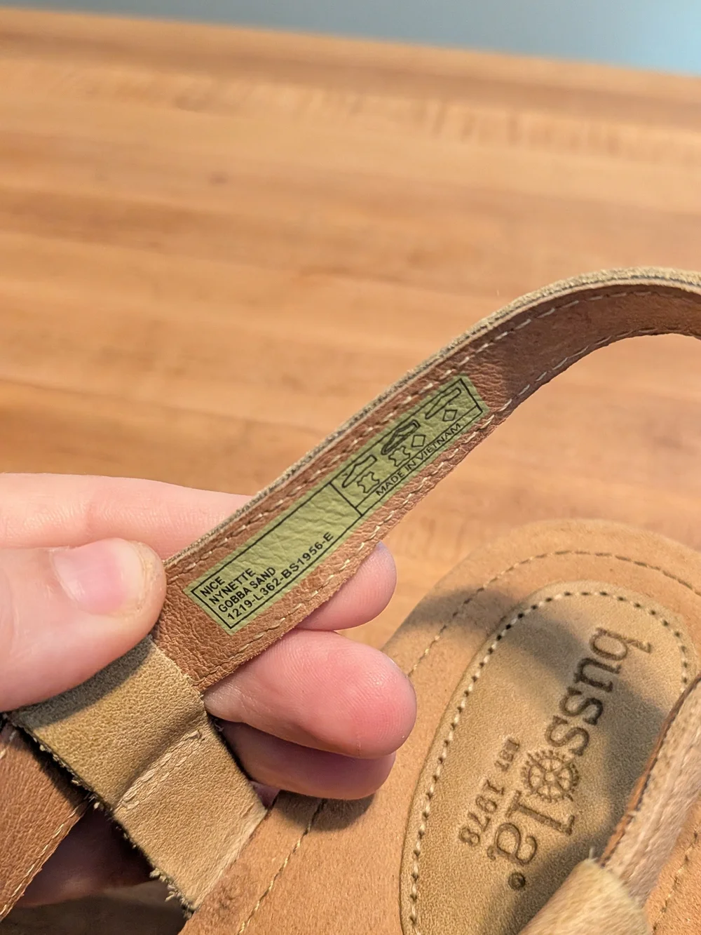 Bussola Nynette Gobba Sand Cork Wedge Sandals - Women's Size 39